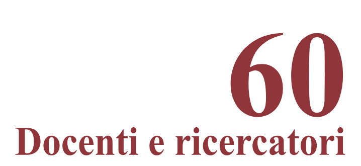 60 docenti e ricercatori
